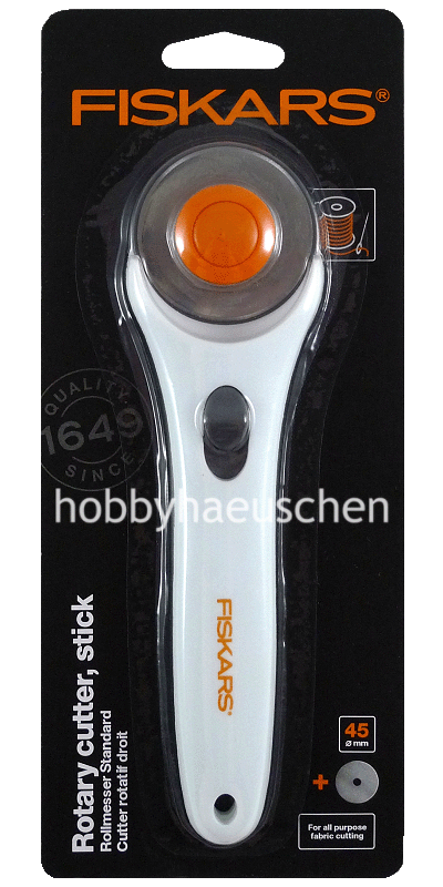 FISKARS® Rotary Cutter Standard Rollmesser Rollschneider Roll-Schneidemesser 45 mm