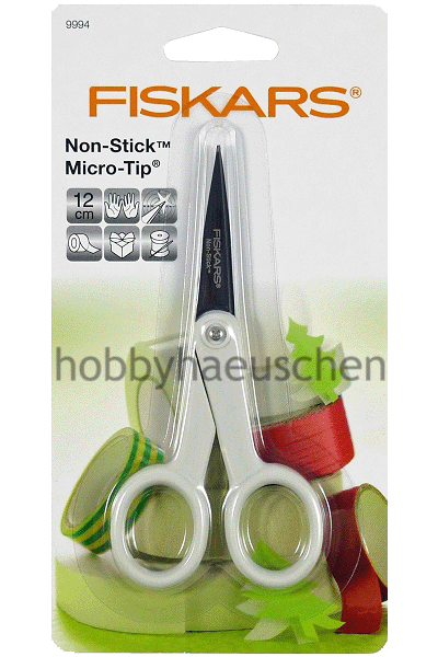 FISKARS® Non-Stick Antihaft Micro-Tip® Schere 12 cm
