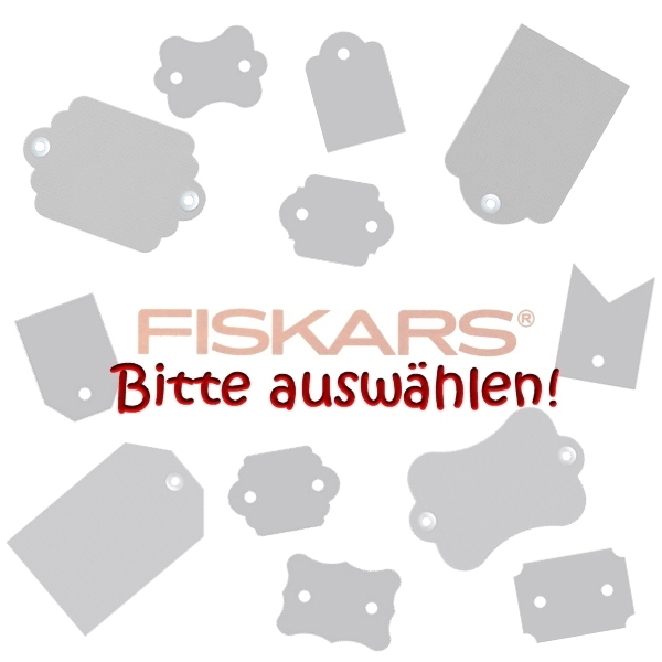 FISKARS® 3-in-1 Tag Maker Etikettenstanzer & Ösensetzer