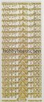 Starform transparente Glitzer-Sticker mit Gold-Kontur HAPPY NEW YEAR mit "SCHNEEMÜTZEN"