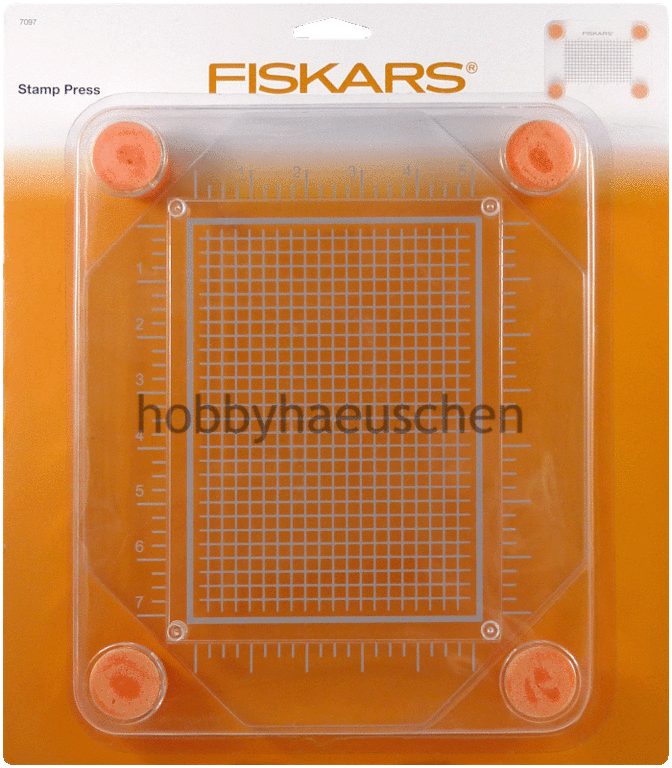 FISKARS® Easy Stamp Press Stempel-Platte