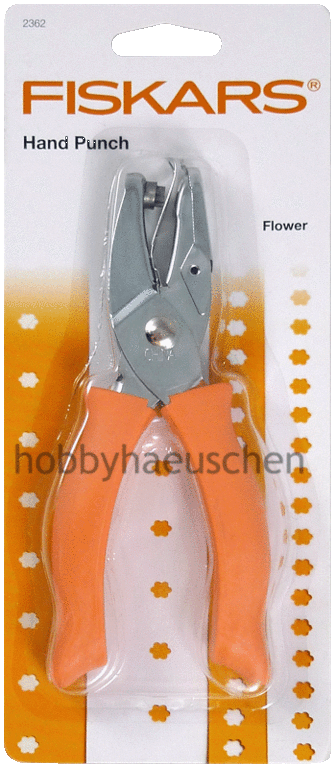 FISKARS® Hand Punch Handmotivstanzer BLUME (1/4 Zoll FLOWER)