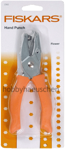 FISKARS® Hand Punch Handmotivstanzer BLUME (1/4 Zoll FLOWER)