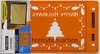 FISKARS® CardBoss Embossing Schablonen-Set HAPPY HOLIDAYS