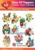 HEARTY CRAFTS Easy 3D Toppers 3D Step-by-Step Stanzteile SPRING FEELINGS