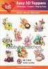 HEARTY CRAFTS Easy 3D Toppers 3D Step-by-Step Stanzteile EASTER CANDLES