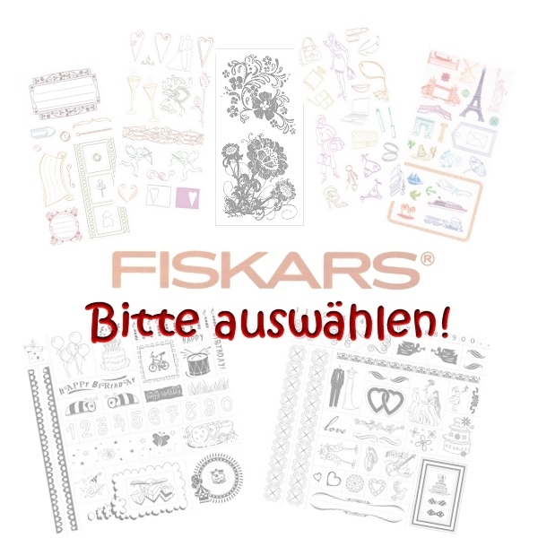 FISKARS® Clear Stamp Set Klare Stempel