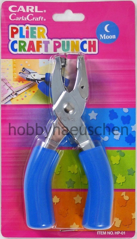CARL® CarlaCraft® Plier Craft Punch Hand-Stanzzange MOND (MOON)