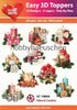 HEARTY CRAFTS Easy 3D Toppers 3D Step-by-Step Stanzteile ADVENT CANDLES